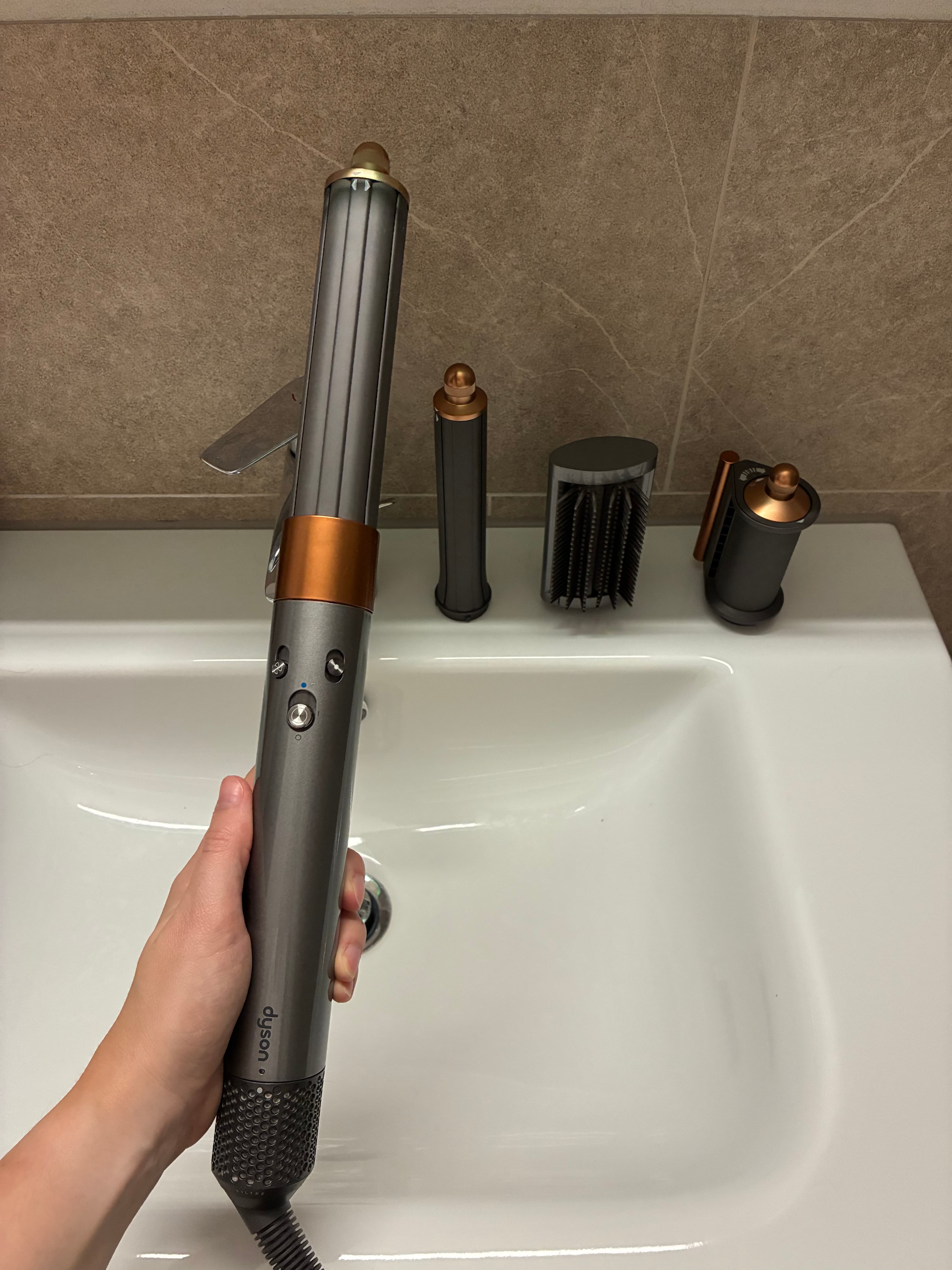 Dyson Airwrap zum Testen in Uzwil
