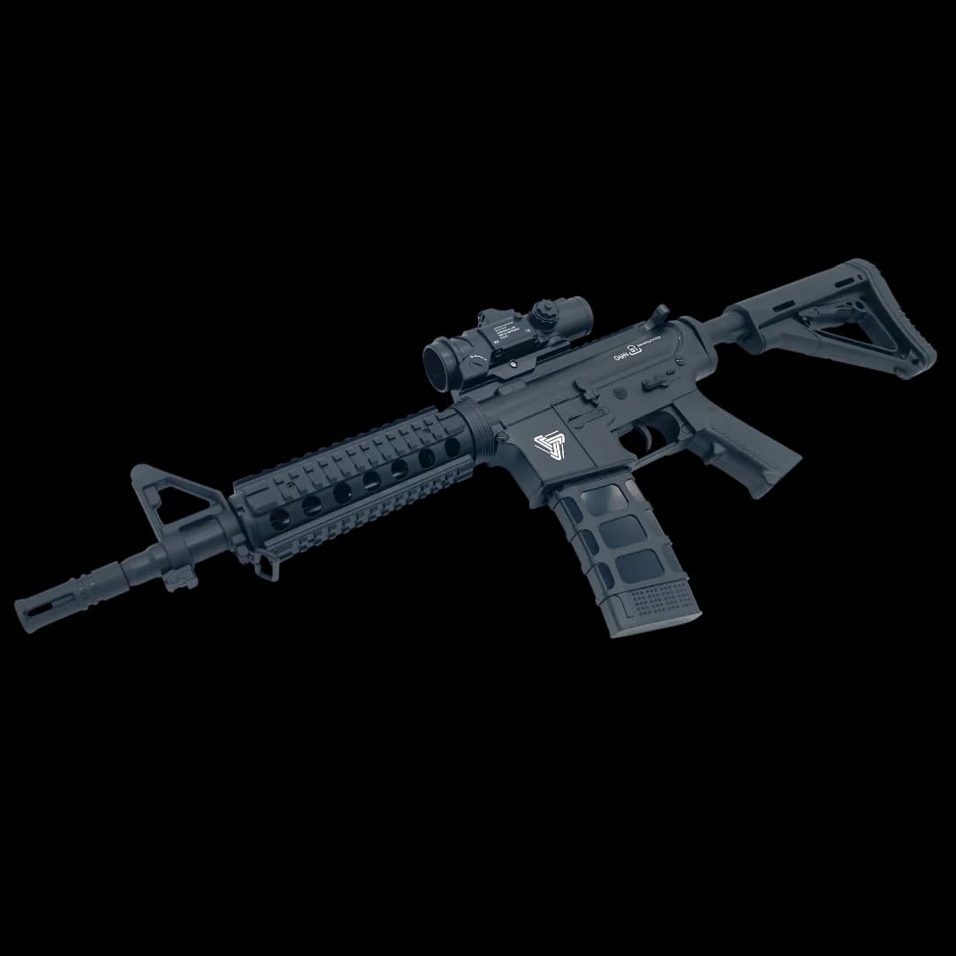 M4A1 Black Gel Blaster zum Testen in Niederbüren
